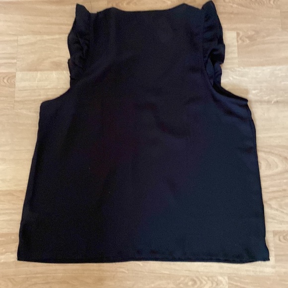 J. Crew Black Sleeveless Blouse-14-NWT - Picture 2 of 4